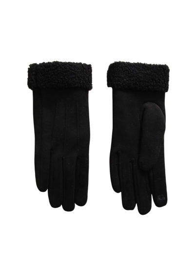 Classic handschoenen met teddyvoering