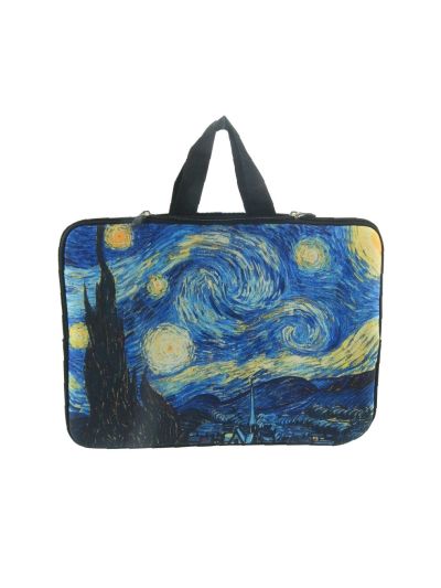 Laptop tas met Vincent van Gogh print