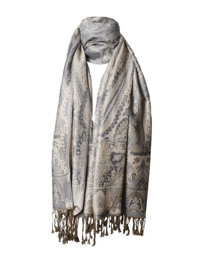 Vera pashmina sjaal met ornamentpatroon