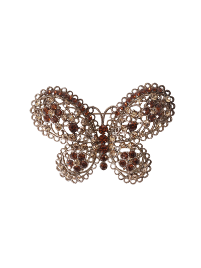 Sierlijke vlinder broche