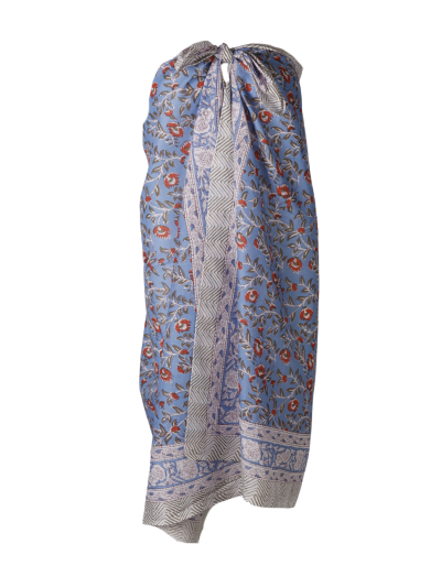 Sarong in de kleur hemelsblauw