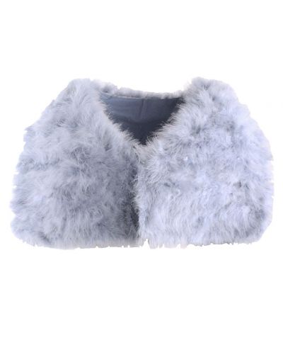 Veren stola in blauw-grijs