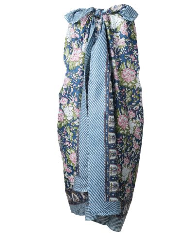 Jasmijn sarong in denimblauw