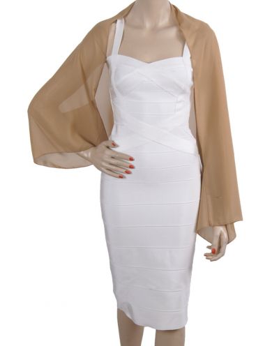Korte bolero bolero stola  in beige