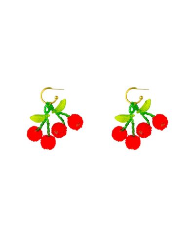 Cherry oorringen 