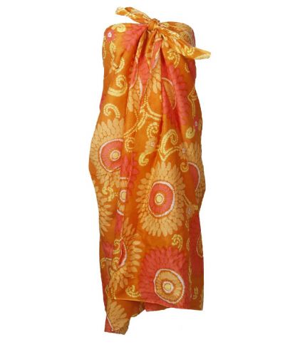 Diane sarong in oranje