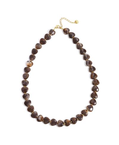 Subtiele hartjes kralen ketting