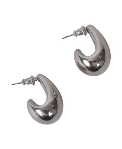 Druppel oorbellen in zilver