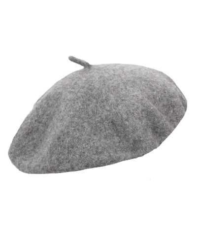 Lichtgrijze alpino baret