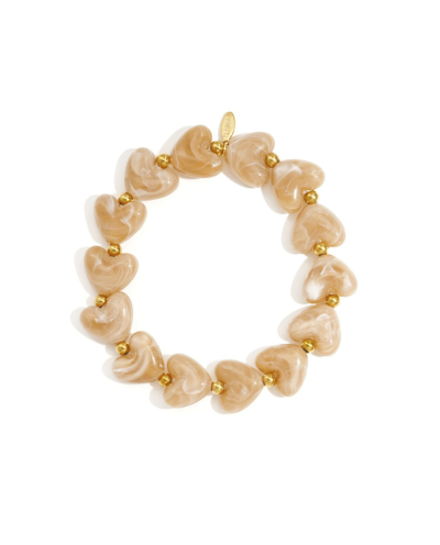 Hartjes armband met kralen