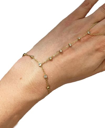 Jasmijn handketting- Stainless Steel
