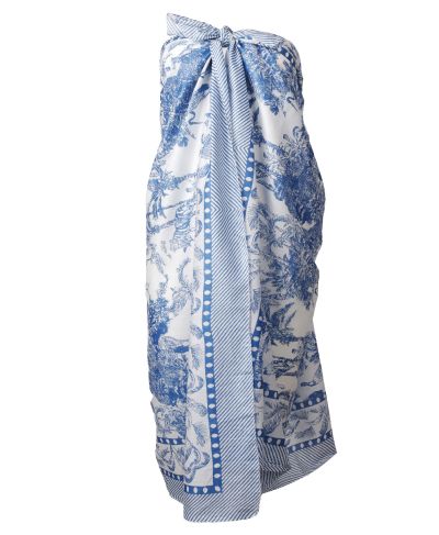 Lois sarong met tropisch thema