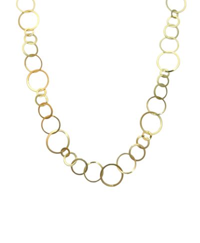 Lange ketting cirkel schakel