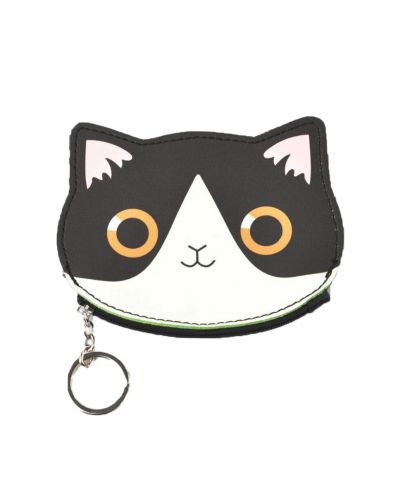 Kitten portemonnee met sleutelhanger