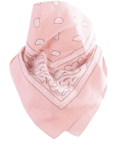 Bandana / boerenzakdoek in licht-oudroze