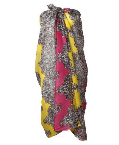 Novi sarong met ornament print