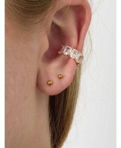 Ear cuff met strass-steentjes
