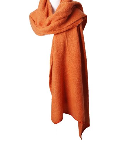 Wol-blend omslagdoek/sjaal 