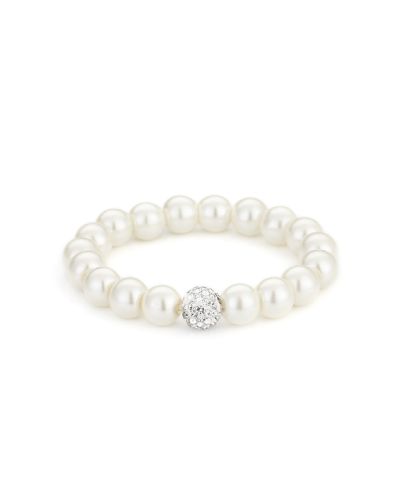 Lauri – armband met parels en strass