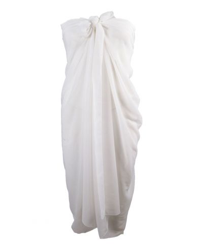  Ivoorkleurige crêpe voile sarong