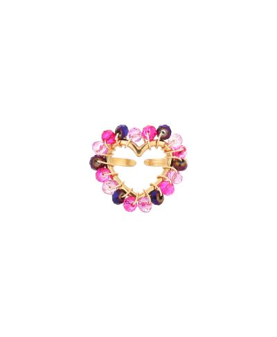 Ring met kralen 