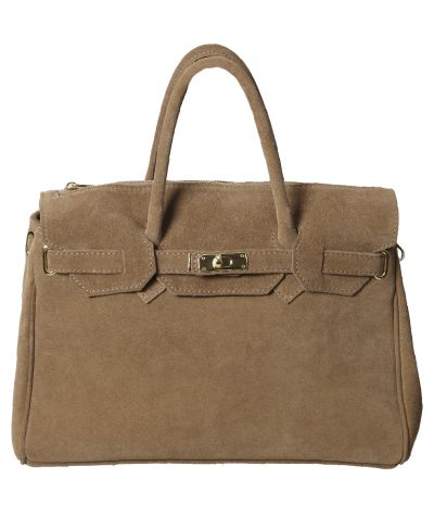 Jessa suède handtas XL