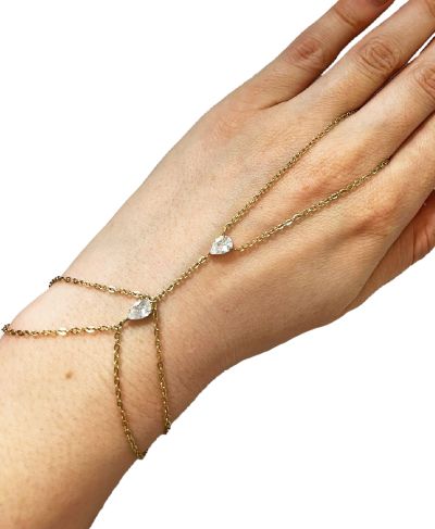 Tess handketting- Stainless Steel