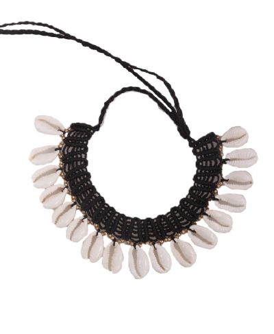 Gehaakte armband met schelpjes