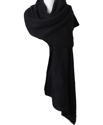 Wol-blend omslagdoek/sjaal 