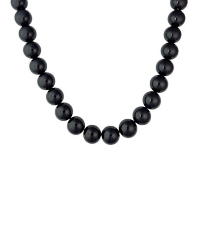 Statement kralenketting in zwart