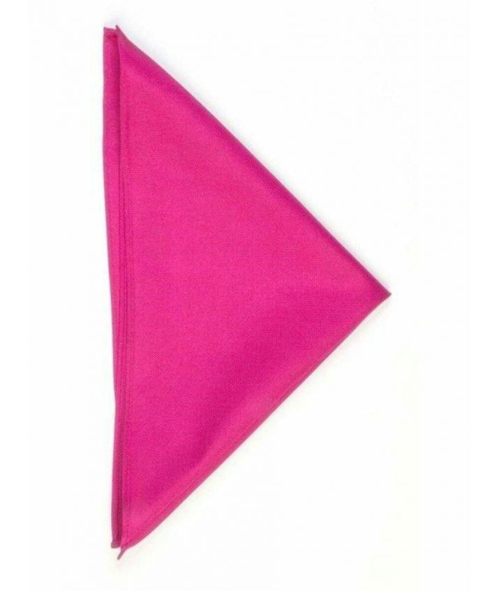 ,,,Fuchsia twill zijden pochet