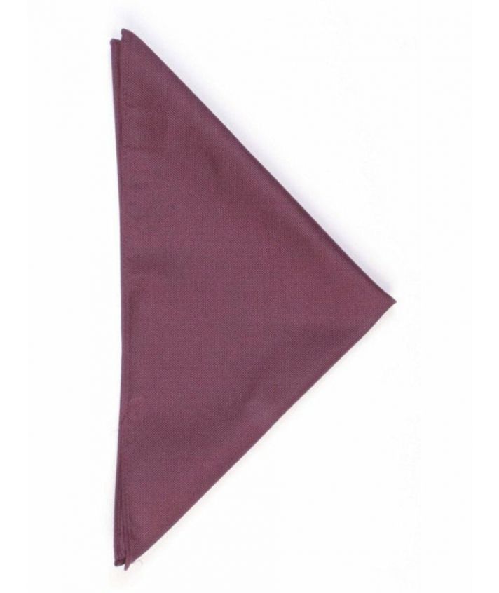 ,,,Zijden pochet in de kleur aubergine
