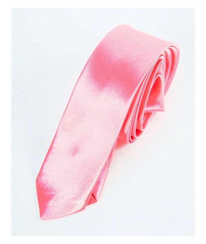 ,,,Oudroze trendy extra skinny stropdas
