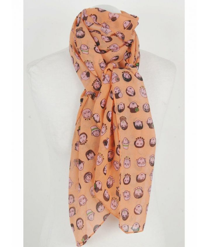 ,,,Zalm roze sjaal met fashion thema,Zalm roze sjaal met fashion thema,Zalmroze sjaal met fashion thema,Zalmroze sjaal met fashion thema
