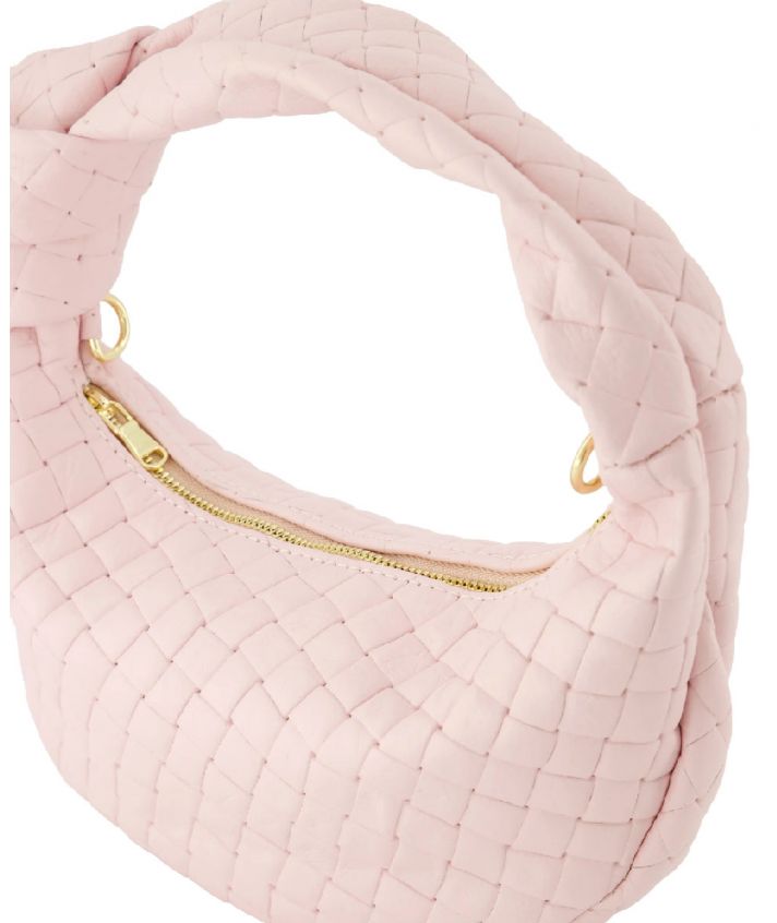 Clara mini tas in zachtroze