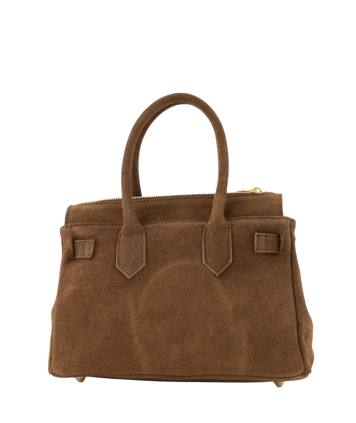 Jessa suède handtas 