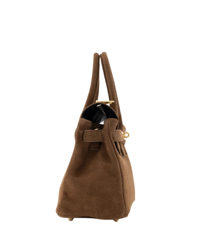 Jessa suède handtas 