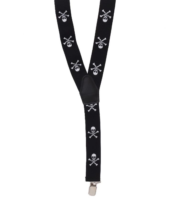 Bretels met skulls