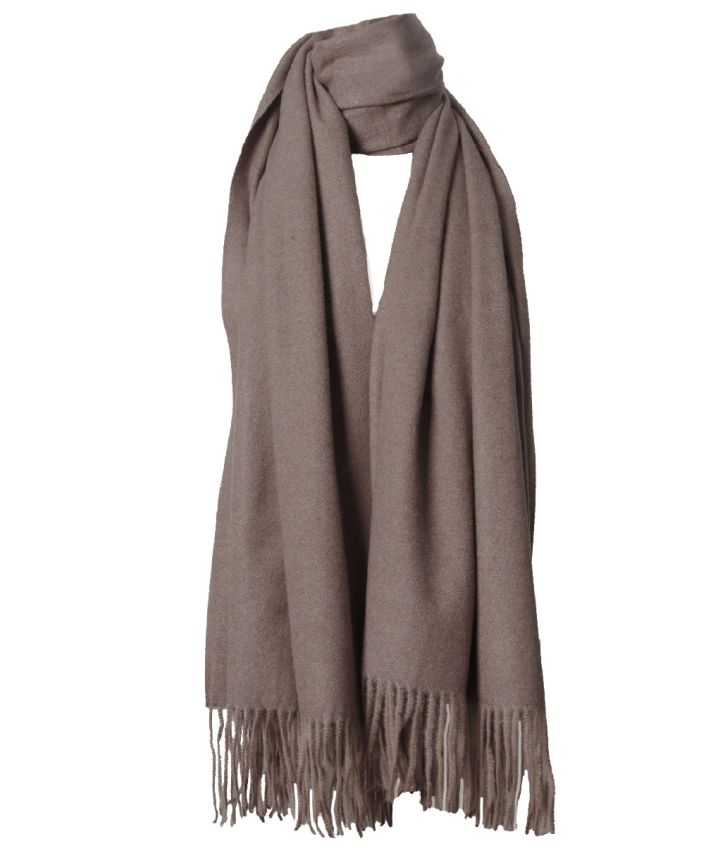 Zachte kasjmier-mix sjaal