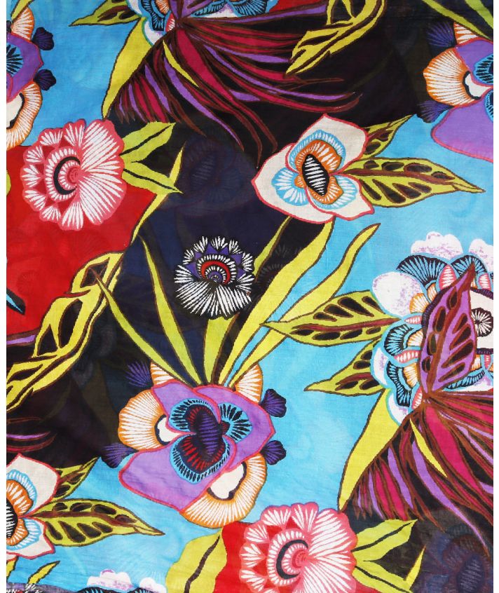 Elsa sarong met bloemenprint