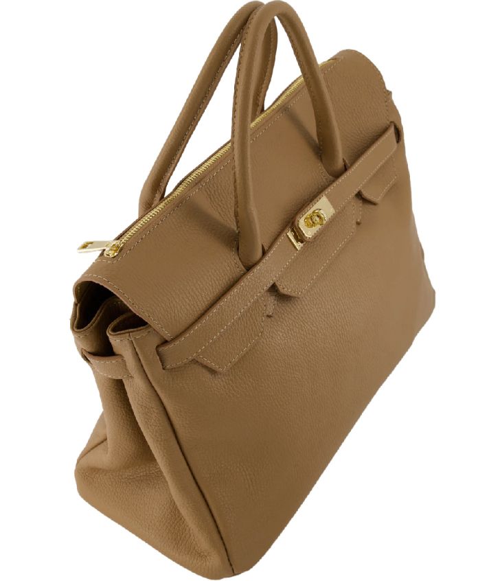 Yara large lederen handtas