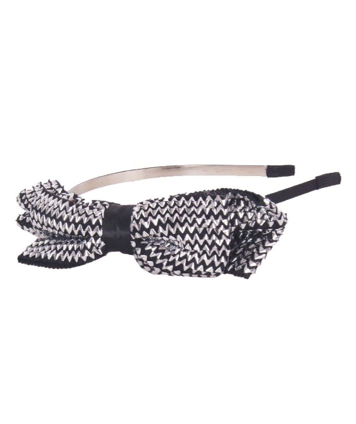 High silvertone strikmodel haaraccessoire