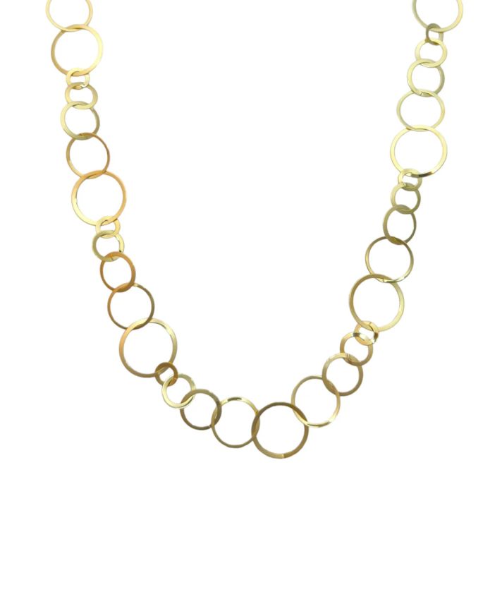 Lange ketting cirkel schakel
