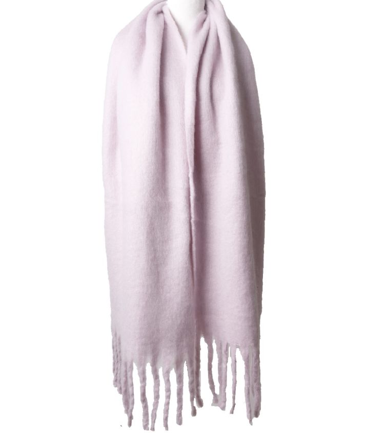 Zachte fluffy sjaal
