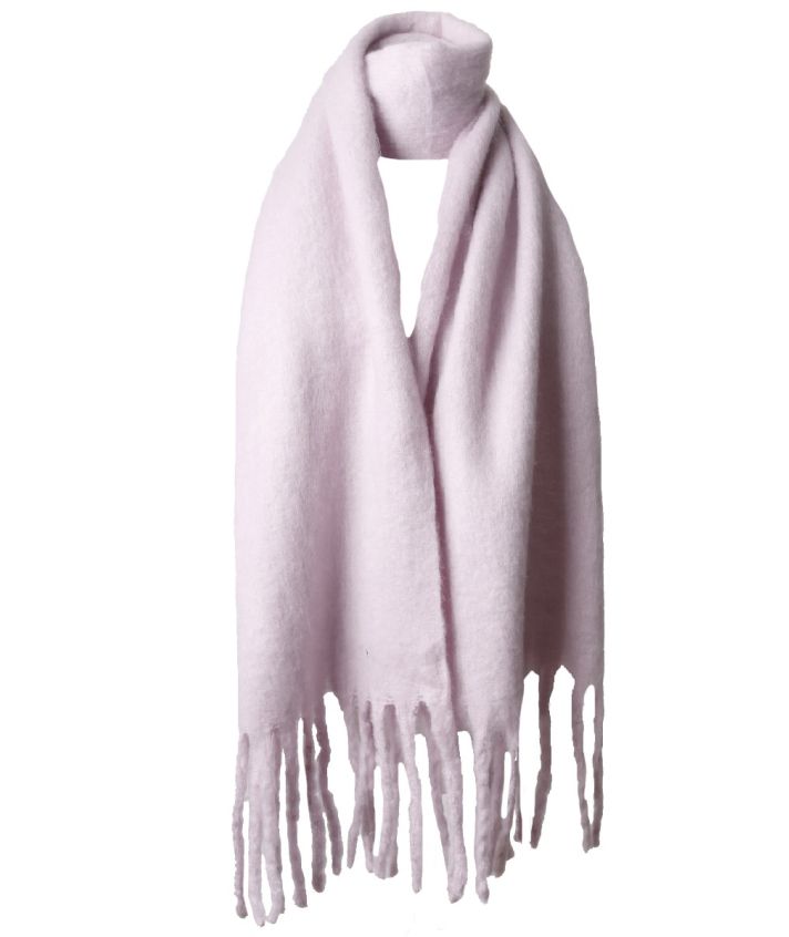 Zachte fluffy sjaal