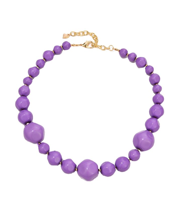 Chloe Kralenketting in paars