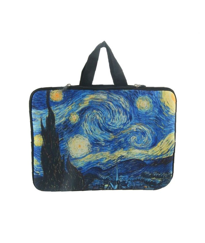 Laptop tas met Vincent van Gogh print