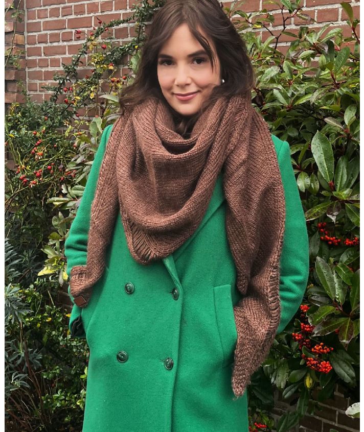 XL gebreide driehoeksjaal in donkerbruin,XL gebreide driehoeksjaal in donkerbruin,XL gebreide driehoeksjaal in donkerbruin,XL gebreide driehoeksjaal in donkerbruin,XL gebreide driehoeksjaal in donkerbruin,XL gebreide driehoeksjaal in donkerbruin,XL gebrei