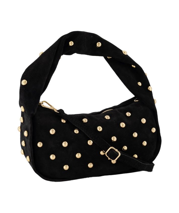 Emily suède Handtas met studs