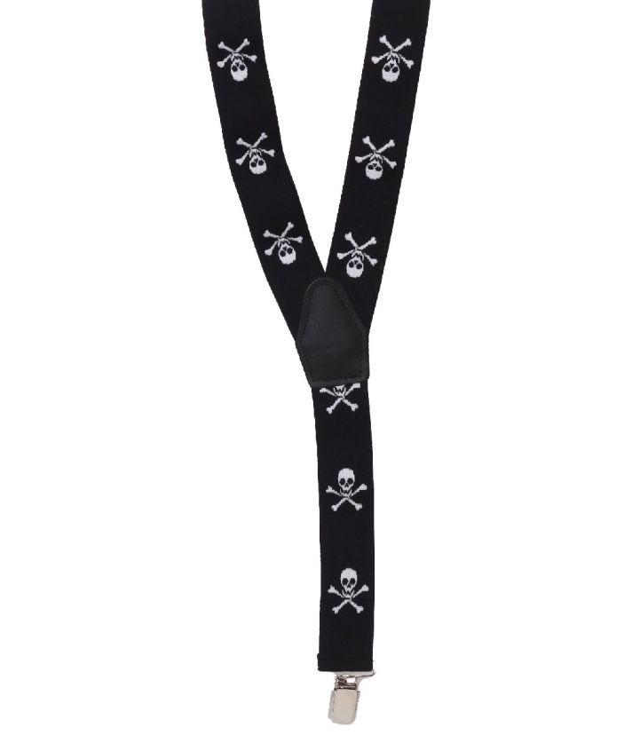 Bretels met skulls